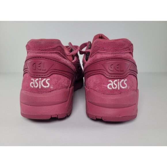 ASICS Women's Size 9 Gel-Kayano Trainer Retro Dark Pink Suede Running Shoe h669l - Picture 11 of 11